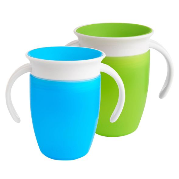 Vaso entrenador antiderrames 360°