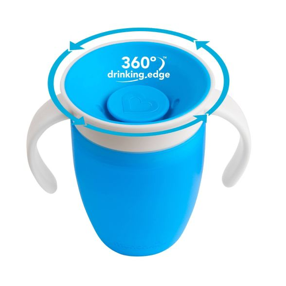 Vaso entrenador antiderrames 360°